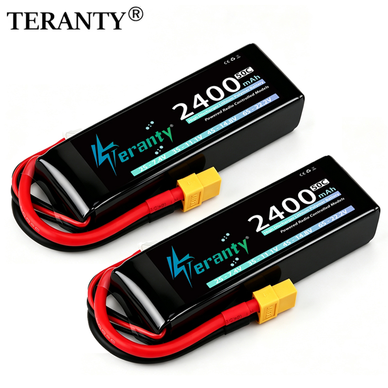 Drone Battery 3S - Batteria Lipo TERANTY 3S 2200/2400/2600mAh 11.1V