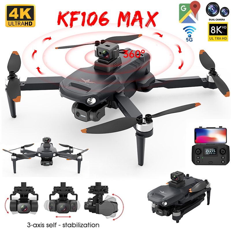 2022 NUOVO KF106 Max Drone 8K  - Drone Battery Balance Charger recensione e prezzo