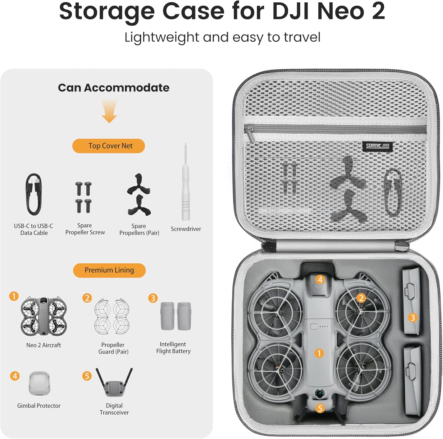 STARTRC Neo 2 Borsa a tracolla - Drone Battery Bag recensione e prezzo