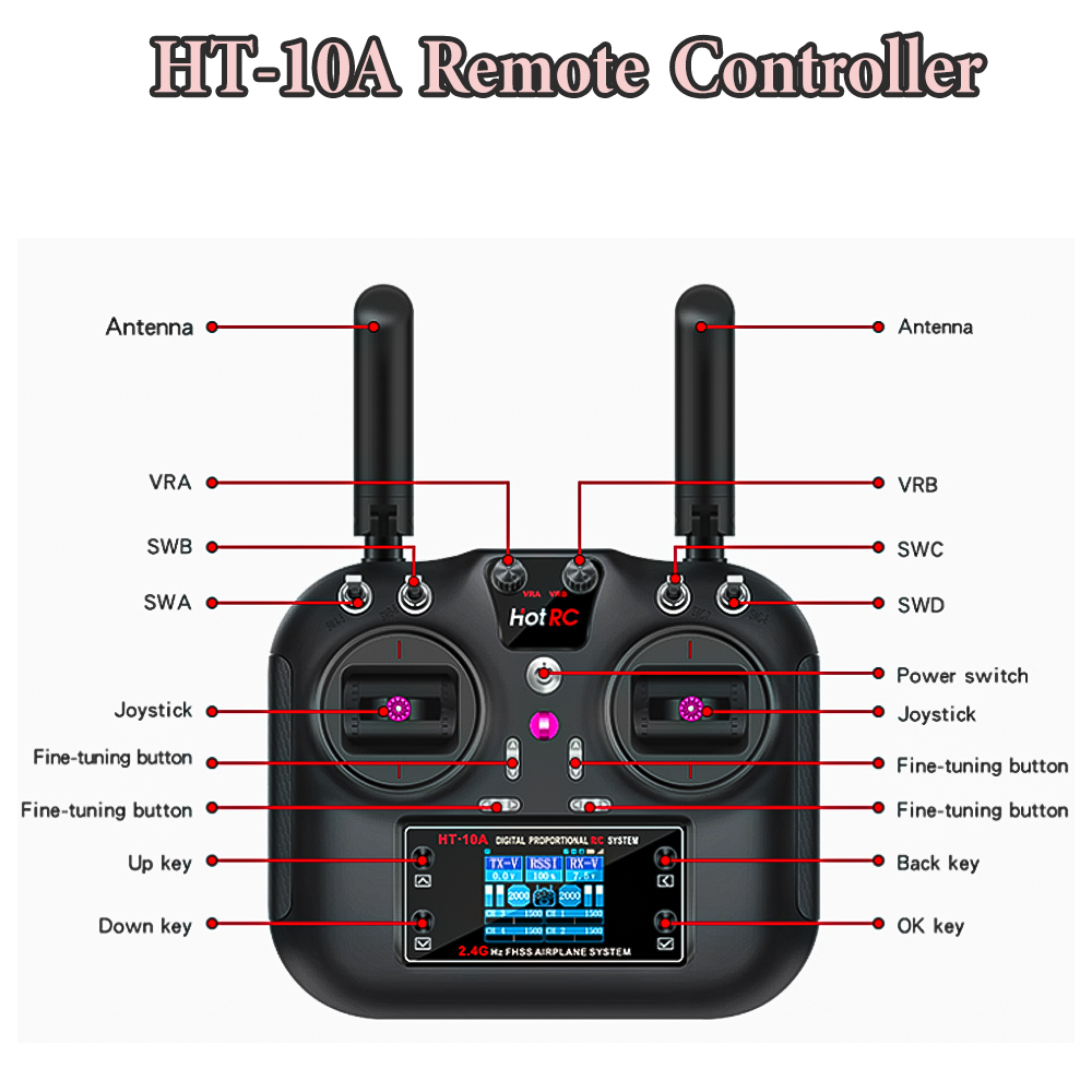 Hotrc Hot RC HT-10A HT10A Tele - Drone Battery Connector recensione e prezzo