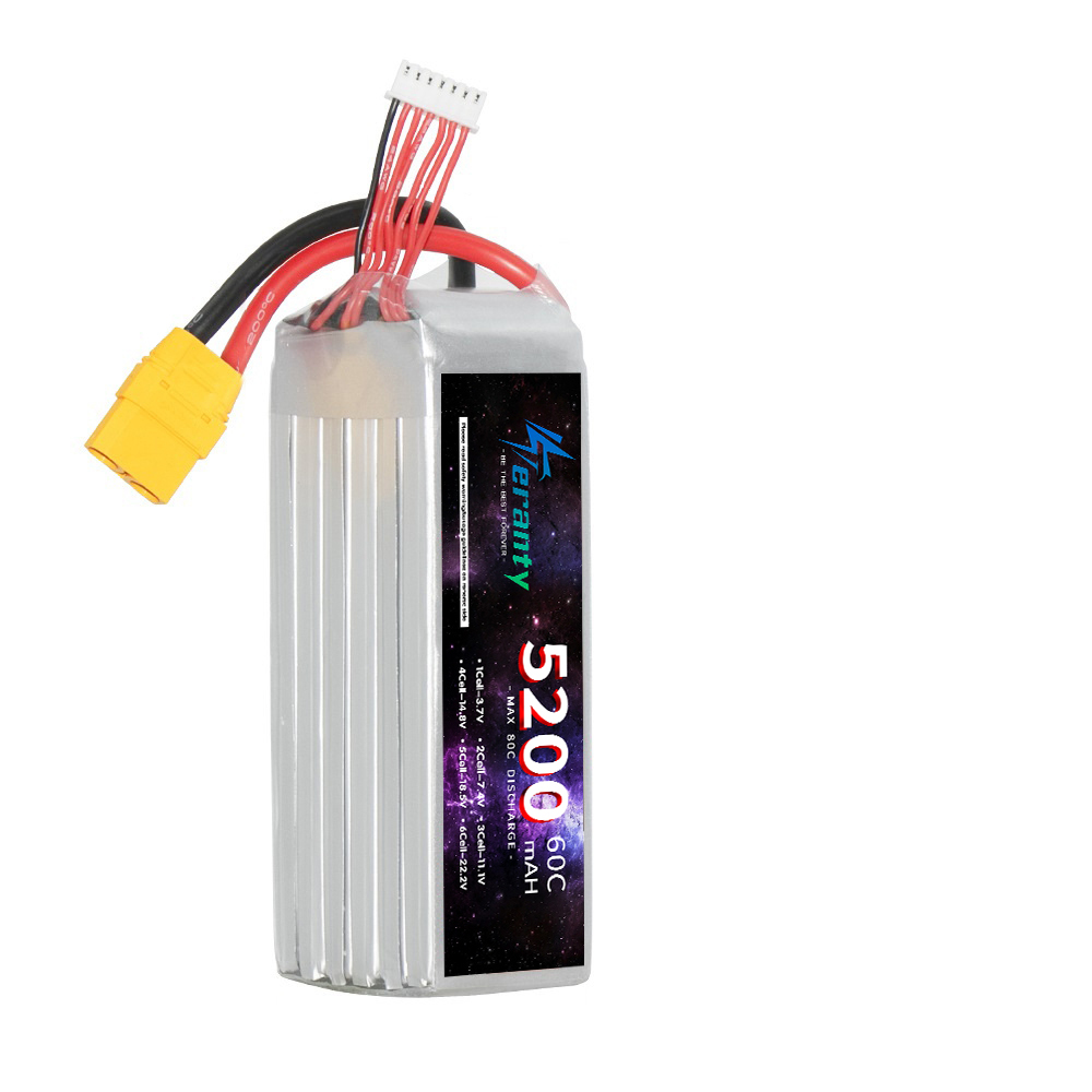 TERANTY 6S 5200mAh Lipo batter - Drone Battery 4S recensione e prezzo