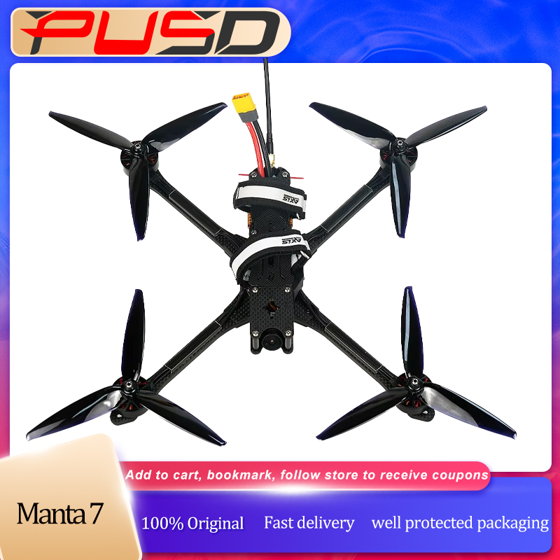 PUSD 7 pollici Manta 7 X Lite  - Drone Battery 6S recensione e prezzo