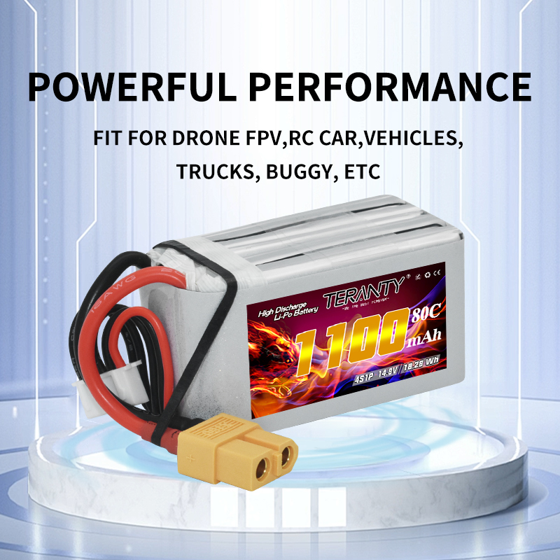 Batteria Lipo TERANTY 4S 1100m - Drone Battery 4S recensione e prezzo