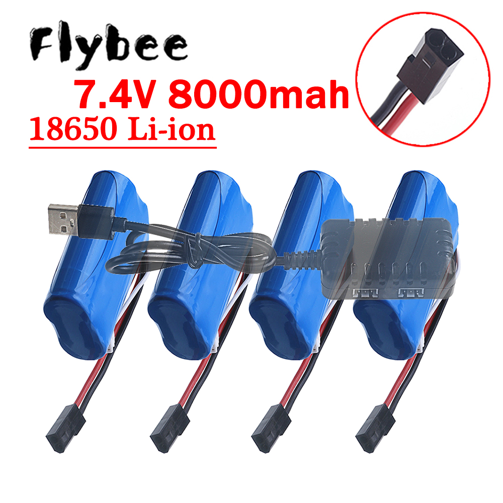 (5500 Plug) Batteria 18650 7.4 - Drone Battery Li-Ion recensione e prezzo