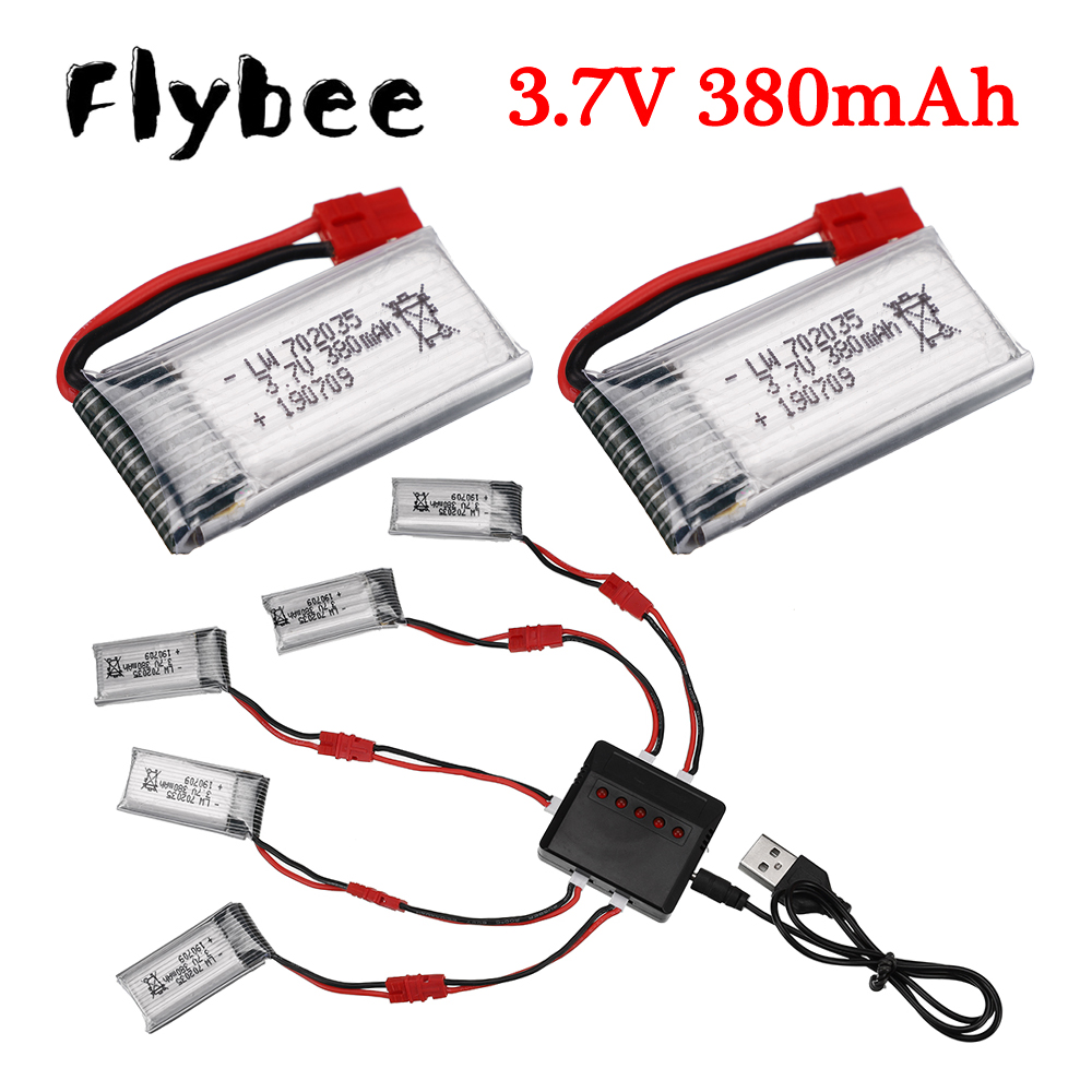 Batteria Lipo 3.7V 380mAh con  - Drone Battery Lipo recensione e prezzo