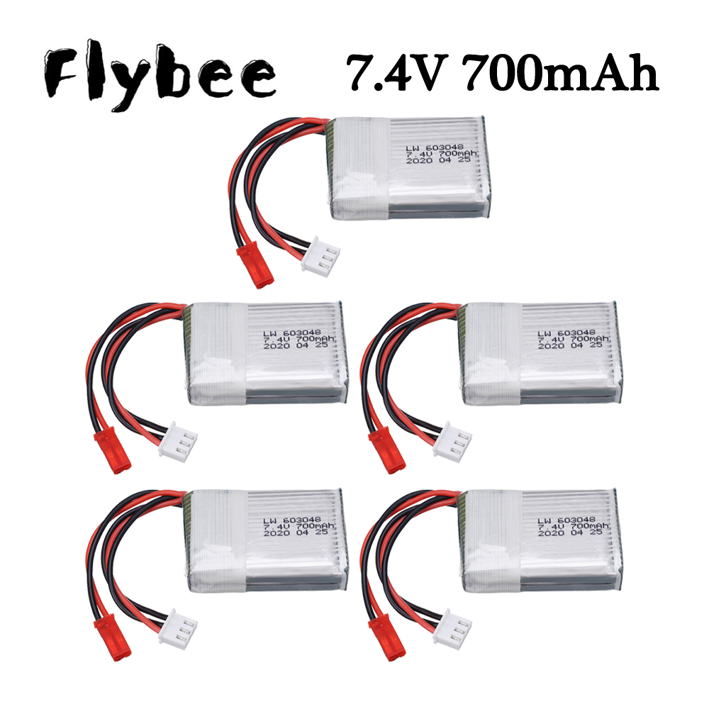 Batteria Lipo 7.4V 700mAh 25c  - Drone Battery Connector recensione e prezzo